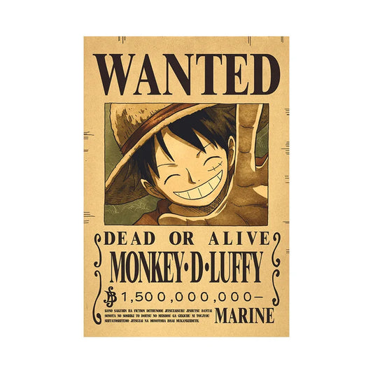 One Piece WANTED Poster